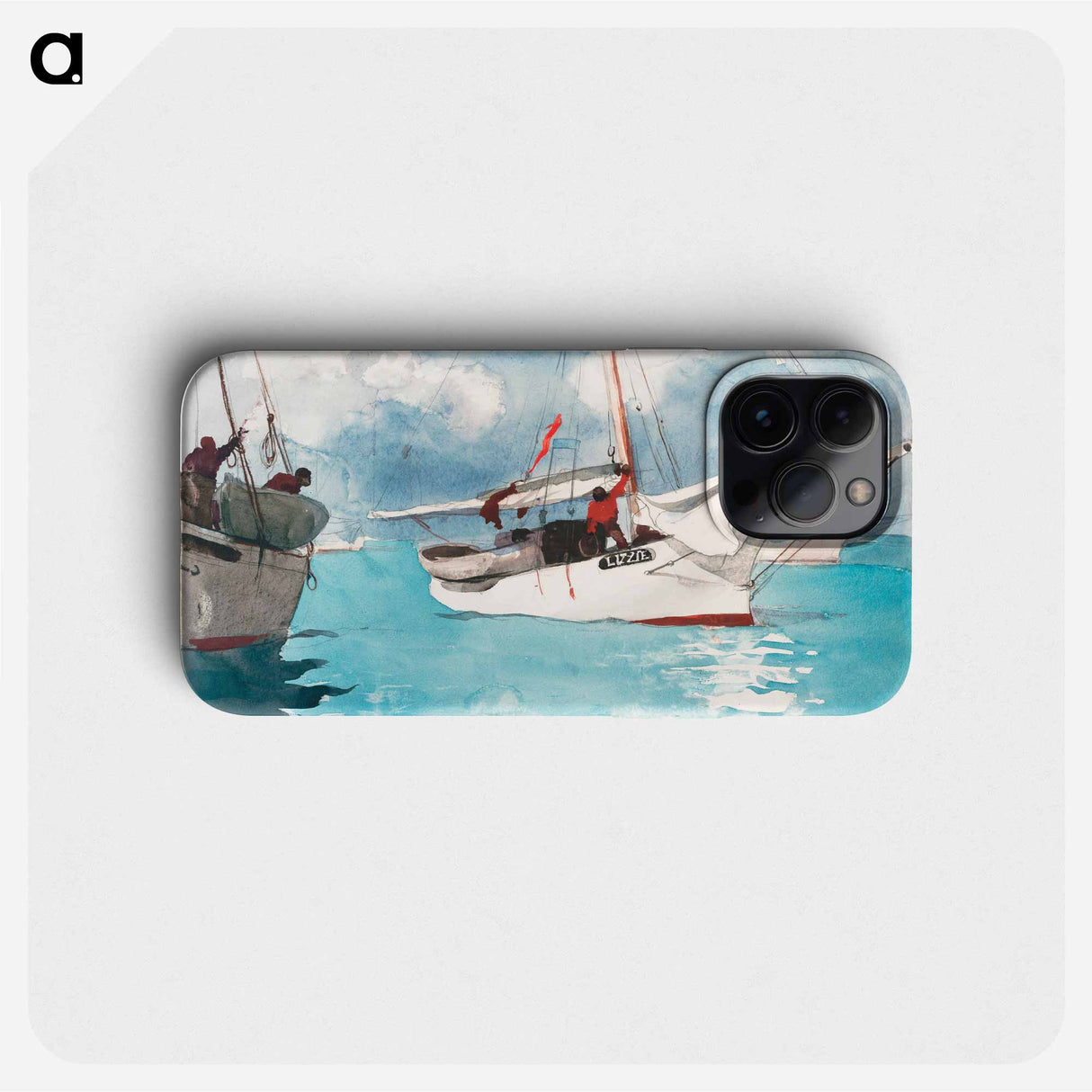 Fishing Boats, Key West - Winslow Homer Phone Case.