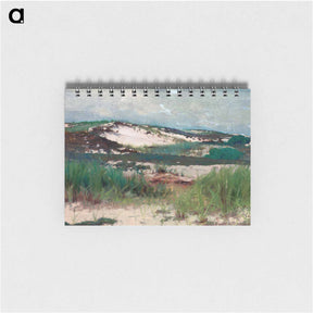 アートメモ帳-Nantucket Sand Dune - アボット ハンダーソン セイヤー Memo.