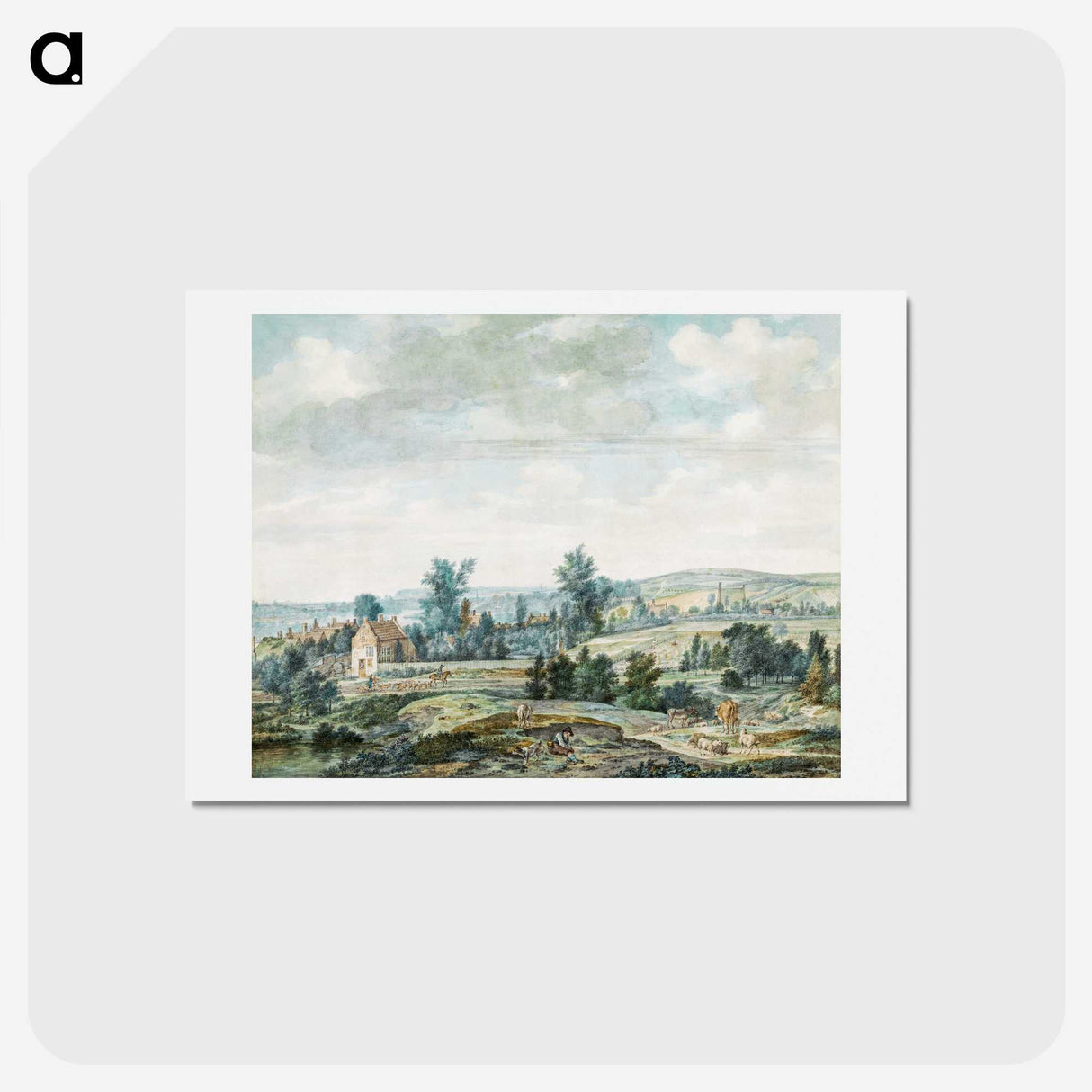 1-22_Aert-Schouman_hagaki