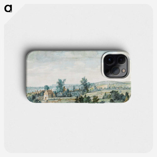 View of Midnight and Animal Landscape - アールト シューマン Phone Case.