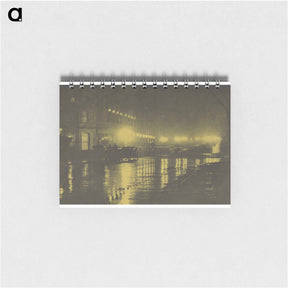 アートメモ帳-The Glow of Night - New York - アルフレッド スティーグリッツ Memo.