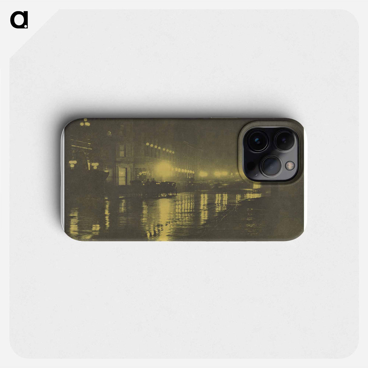 The Glow of Night - New York - アルフレッド スティーグリッツ Phone Case.