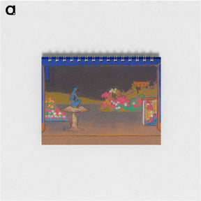 アートメモ帳-Garden of Flowers - 不思議の国のアリス Memo.