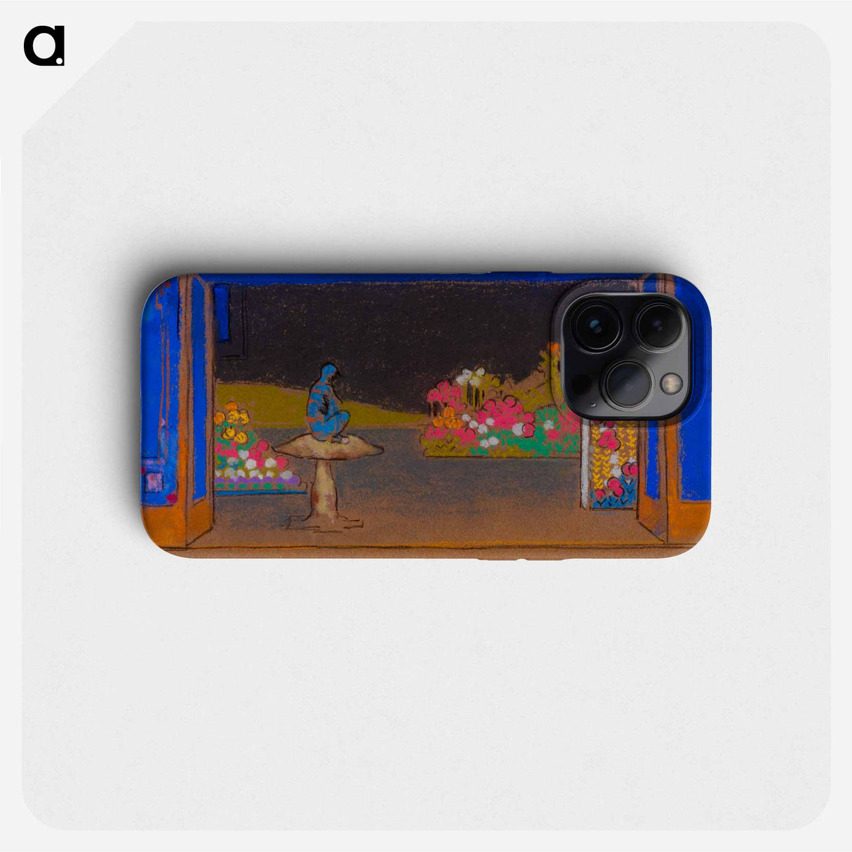 Garden of Flowers - Alice in Wonderland Phone Case.