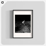 Astronaut Edwin E. Aldrin Jr. - Apollo Moon Landing Poster.