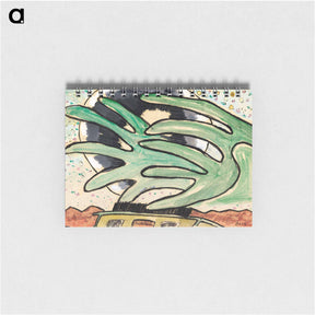 アートメモ帳-Silver Ball, Barge, and Trees - アーサー ダヴ Memo.