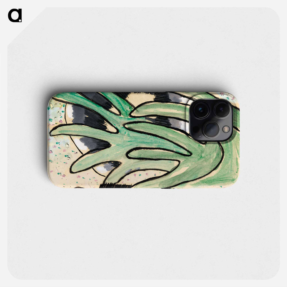 Silver Ball, Barge, and Trees - アーサー ダヴ Phone Case.