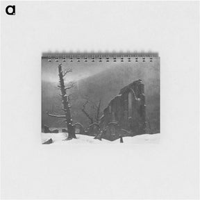 アートメモ帳-Winter - カスパー ダーヴィト フリードリヒ Memo.