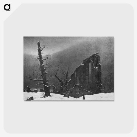 1-22_Caspar-David-Friedrich_postcard
