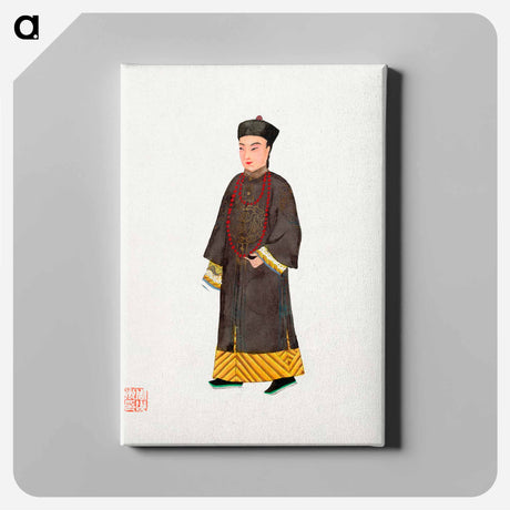 アートパネル-Emperor's Court Costume
 - 中国の衣装 Canvas.