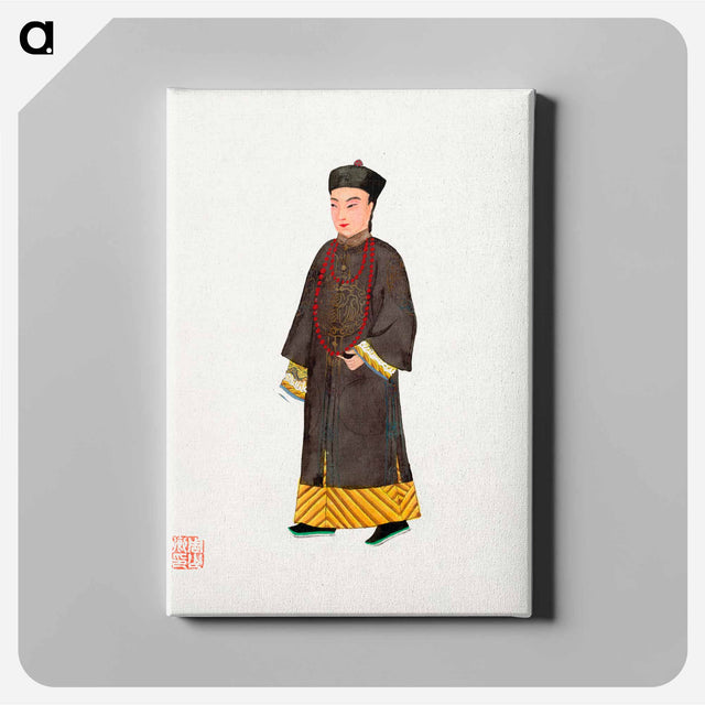 アートパネル-Emperor's Court Costume
 - 中国の衣装 Canvas.