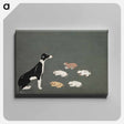 アートパネル-Dog with Pups
 - クリーブランド美術館 Canvas.