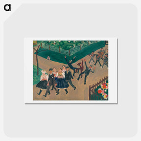 アートポストカード-Wedding Procession
 - シプリアン マジェルニク Postcard.