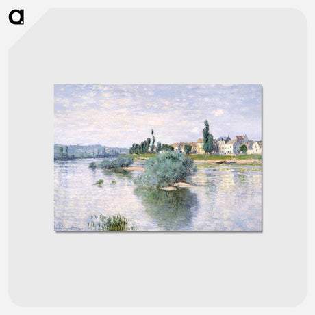 アートポストカード-The Seine at Lavacourt
 - ダラス美術館 Postcard.