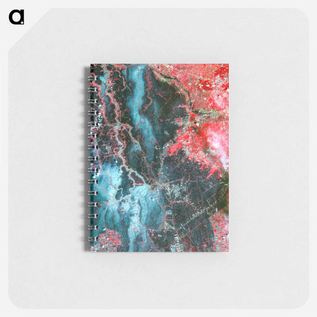 アートメモ帳-Ayutthaya River Flood, Bangkok
 - 上空からの地球 Memo.