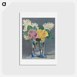 アートポストカード-Edouard Manet's famous painting - エドゥアール マネ Postcard.