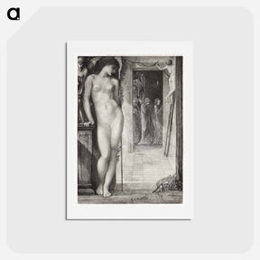 アートポストカード-Venus Epithalamia - エドワード バーン ジョーンズ Postcard.