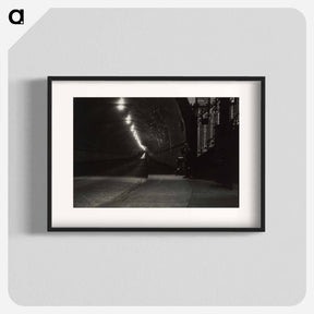 アートポスター-Rotherhithe Tunnel, London - エリック リー ジョンソン Poster.