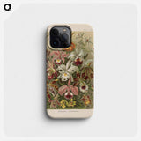 Flowers illustration from Kunstformen der Natur - エルンスト ヘッケル Phone Case.