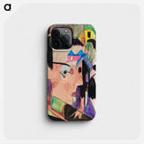 Self-Portrait - エルンスト ルートヴィヒ キルヒナー Phone Case.