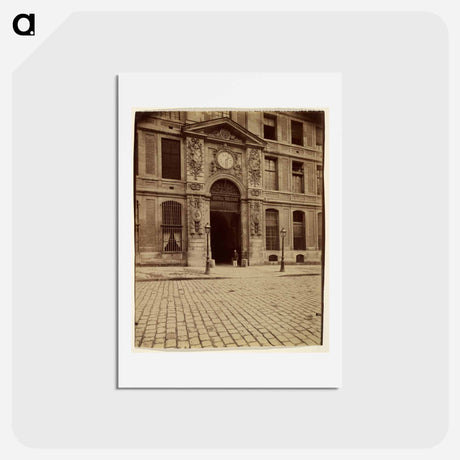 アートポストカード-Porte rue de l'Orangerie
 - ウジェーヌ アジェ Postcard.