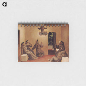 アートメモ帳-Apparition of St. Francis at Arles - フラ アンジェリコ Memo.