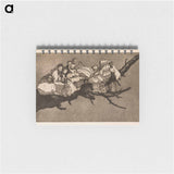 Ridiculous folly (Walking between the branches / talking through one's hat) - フランシスコ デ ゴヤ Memo.