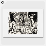 Reconciliation - Franz Marc Poster.