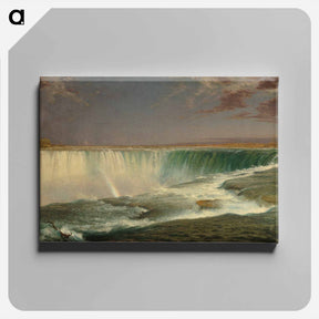 アートパネル-Niagara - フレデリック エドウィン チャーチ Canvas.