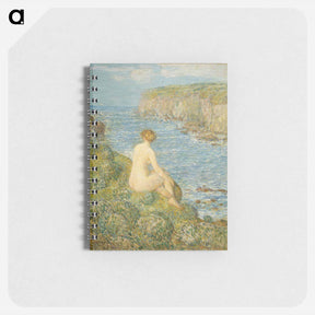 アートメモ帳-Nymph And Sea - フレデリック チャイルド ハッサム Memo.