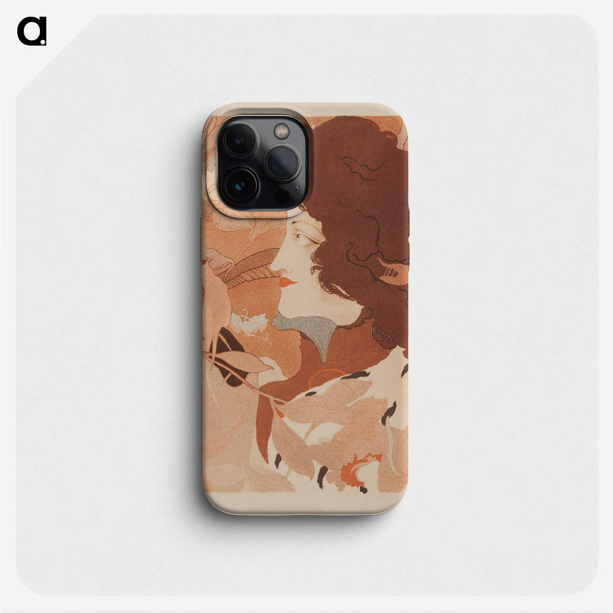 La femme fatale - Georges de Feel Phone Case.