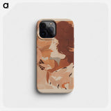 La femme fatale - Georges de Feel Phone Case.