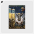 アートポストカード-Ecstasy of St. Francis - ジョット ディ ボンドーネ Postcard.