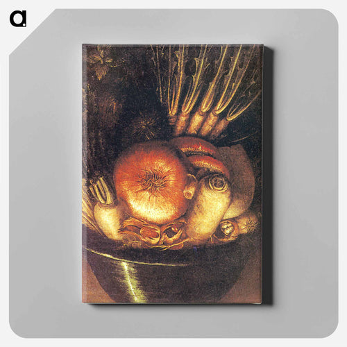 The Vegetable Gardener - ジュゼッペ アルチンボルド Canvas.