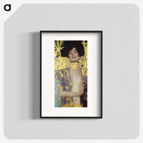 Judith and the Head of Holofernes - グスタフ クリムト Poster.