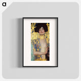 Judith and the Head of Holofernes - Gustav Klimt Poster.