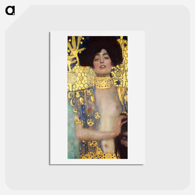 アートポストカード-Judith and the Head of Holofernes - グスタフ クリムト Postcard.