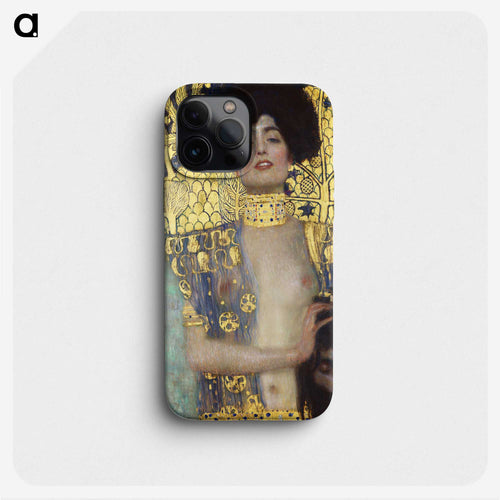 ユディト I（ホロフェルネスの首を持つユディト） - グスタフ クリムト Phone Case.