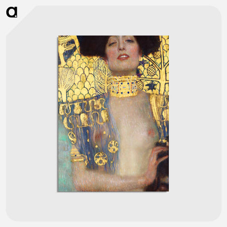 アートポストカード-Judith and the Head of Holofernes - グスタフ クリムト Postcard.