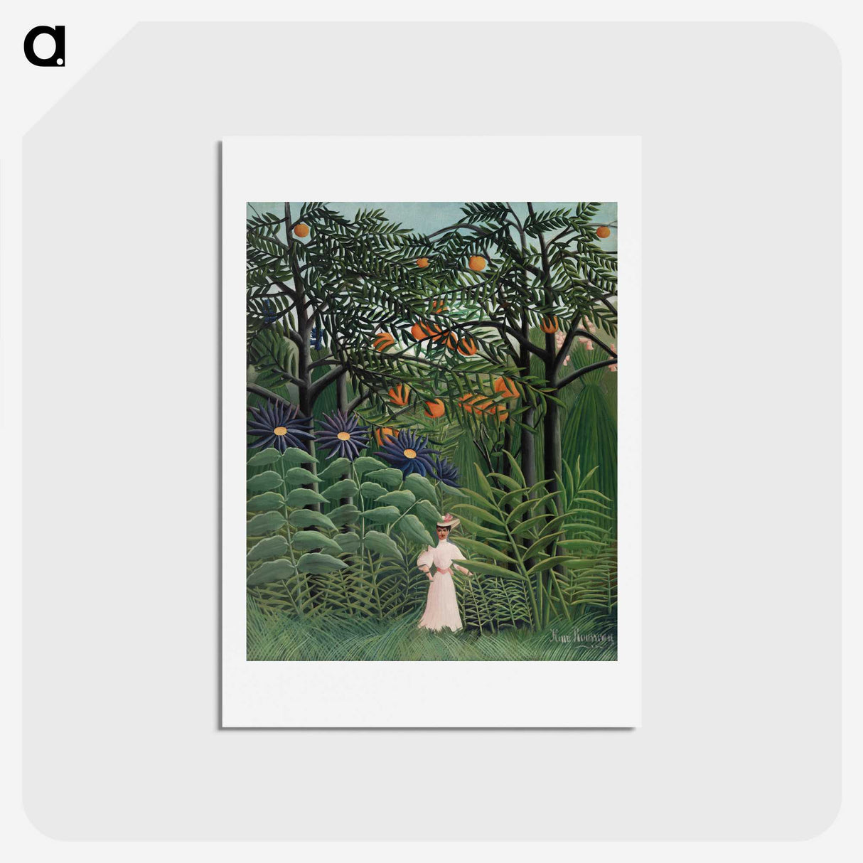 1-22_Henri-Rousseau_hagaki