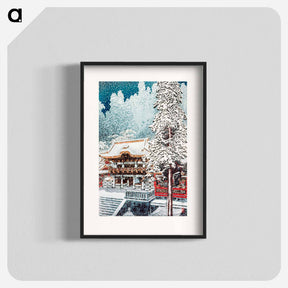 アートポスター-The Yōmei Gate at Nikkō - 高橋 宏明 Poster.