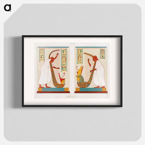 アートポスター-Bards of Ramses III
 - エジプト美術史 Poster.