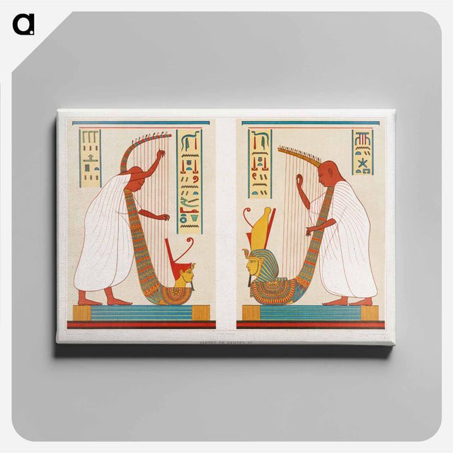アートパネル-Bards of Ramses III
 - エジプト美術史 Canvas.