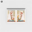 アートメモ帳-Bards of Ramses III
 - エジプト美術史 Memo.