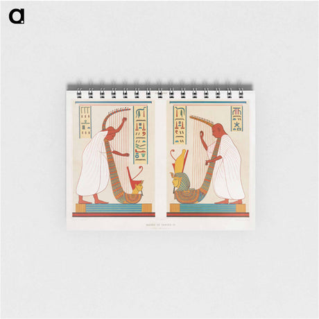 アートメモ帳-Bards of Ramses III
 - エジプト美術史 Memo.