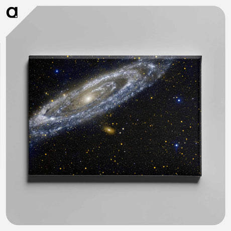 アートパネル-Andromeda Galaxy
 - ハッブル画像 Canvas.