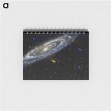 アートメモ帳-Andromeda Galaxy
 - ハッブル画像 Memo.