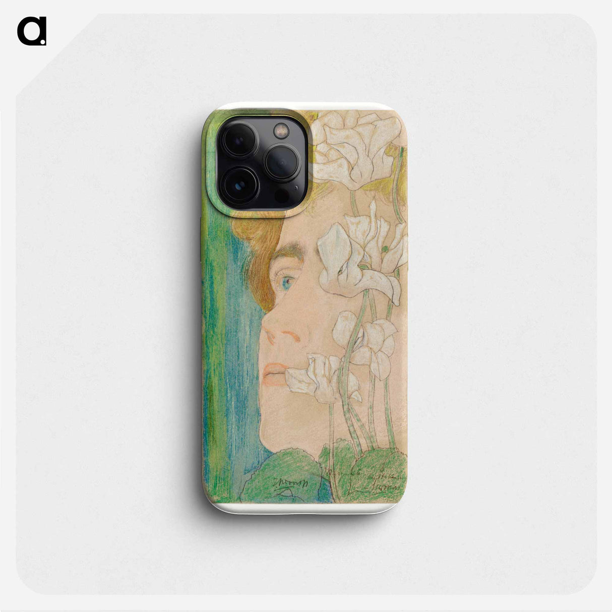 Marguérite - Yann Toorop Phone Case.