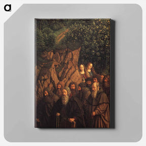 アートパネル-The Ghent Altar (detail) - ヤン ファン エイク Canvas.
