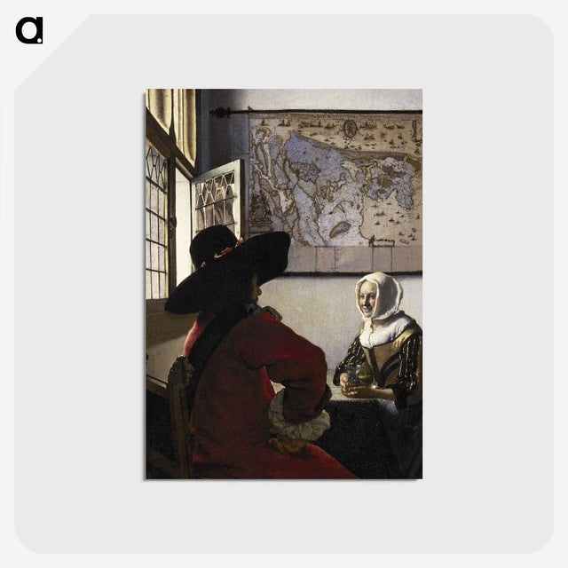 1-22_Johannes-Vermeer_postcard